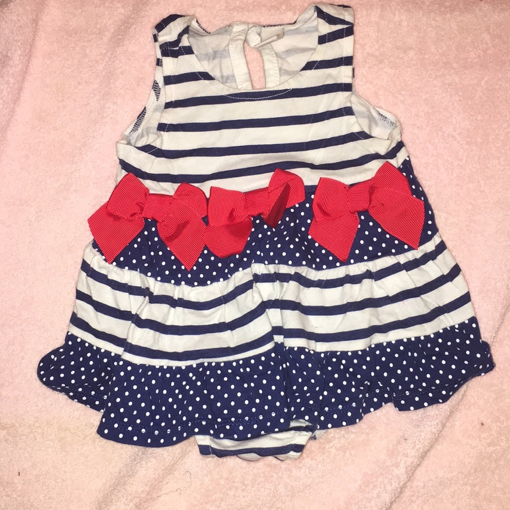 First impression baby romper